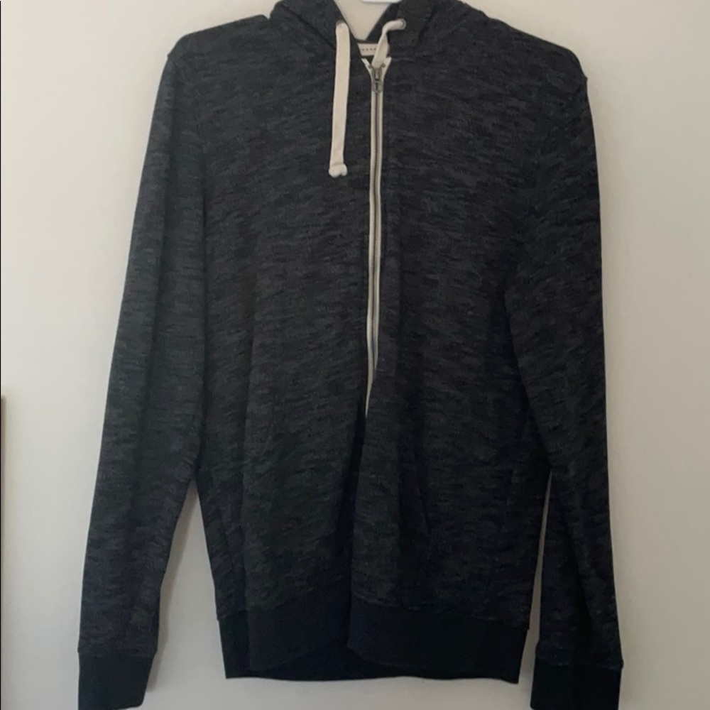 grey zip up